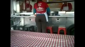 QUE BUEN CULO TIENE LA WERA DE LOS TACOS