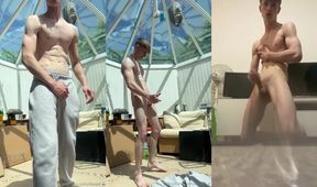 Handjob: Horny Daz jerk off