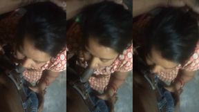 Shobar theke lukiye onek chomotkar ak chushani dilo bhabhi