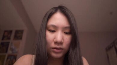Asian Good Girl Whispers ASMR Under Her Breath