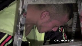 Asian slut fucked by scally boy in jogging and sneakers