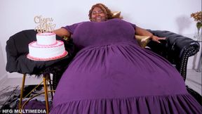 StuffMuffin: From Bride to Blob - Your SSBBW Feedee Wife Goes From Fat to Nearly Immobile During First Year of Marriage - MP4 4k