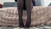 Edging with my latex feet