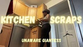 Kitchen Scraps | Unaware Giantess with Temptress Mango