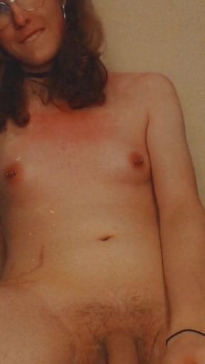 Emotional moment from "Trans Vanessa shoots a FULL load in your face after a fun wank."