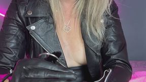 sounding in leather