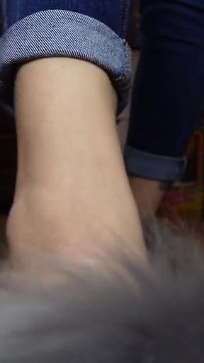Get Lost in the Fantasy of Fury Slides Caressing Your Cock