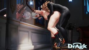 Arlecchino Gets Her Ass and Face Fucked by a Hilichurl - Genshin Impact 3D Animation Interracial Sex