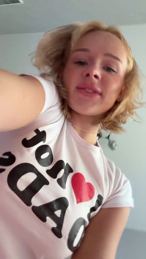 Teen onlyfan shows off her pussy and tits