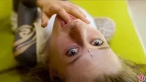 Ceci Milkymouzz Deepthroats And Takes Papis Long Cock Into Her Pierced Pussy
