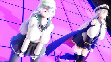 MMD R18 Kiss me sex dance show