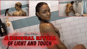 Golden Goddess Zara Vixen’s Cleansing Ritual - 4K