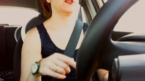 i drive fast in my car while masturbating in 4k
