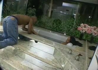Lightskin chick takes BBC in the ass