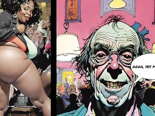 Cuckold club. Cartoon