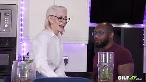 Granny Loves Big Black Dick! Gilf AF Hardcore Interracial Granny Porn