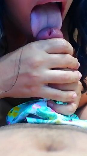 giving you a good wank with my panties full of my scent from all day.   Clip 1
