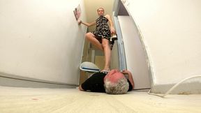 Danielle Trampling Bare Foot & Heels 6 FLOOR CAM (4K)