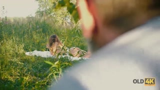 OLD4K. Mature guy still in good shape to fuck daughters hot bestie