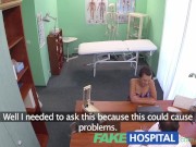 FakeHospital Patient shares doctors cock with halloween zombie nurse