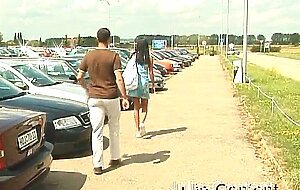Czech teen couple does a perfect hard anal fucking