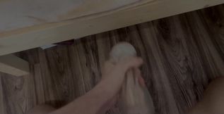 Horny Boy Cumming in a Fleshlight