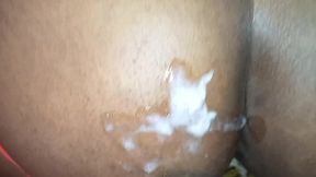 dr pussy2 - ele come a meia irma ebony gostosa depois do banho e mete o pau enorme todo na sua buceta quente e humida enquanto ela fala com o namorado por mensagens no facebook