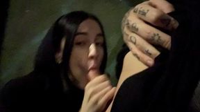 Secret night rendezvous turns into public sex escapade
