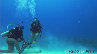 Fucking Under the Sea, Part 2 - DON'T PANIC... We continued the dive and fucked again!