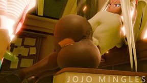 Mirko Paying Off Debt to Rumi - My Hero Academia R34 Anime Hentai