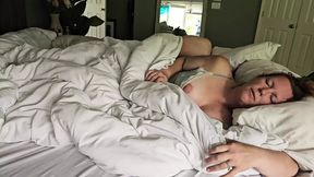 He stirred me awake to drench my wet pussy&#x1F32E;&#xFE0F; in his thick load