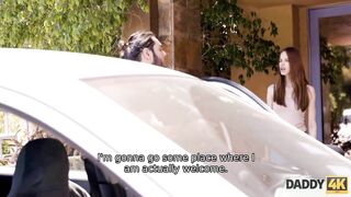 DADDY4K. Daddy and his mature cock help girl forget about man's son