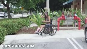Hot - Petite Kimberly Costa in Wheelchair Gets Fucked (bb13600)