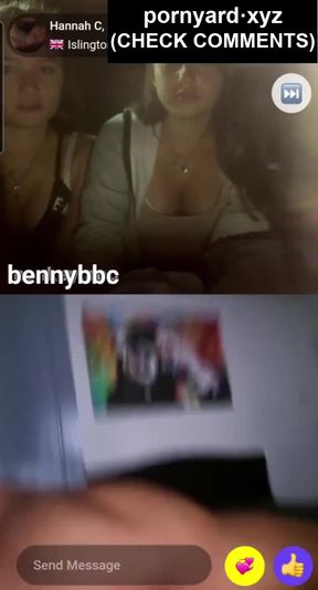 Teen amateur reacts to webcam view
