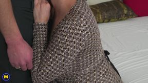 Curvy Italian MILF Giovanna Gets Banged by a Skinny Young Dude She Met Online