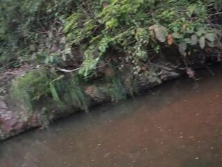 banging with stranger in a very hidden place blowjobs with milk