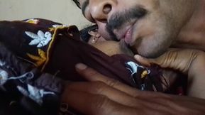 Indian Homer's Breast Is Sucked and Massaged by Her Friend