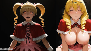 Biscuit Krueger hefty hooters on top from Hunter x Hunter by toonfunpool