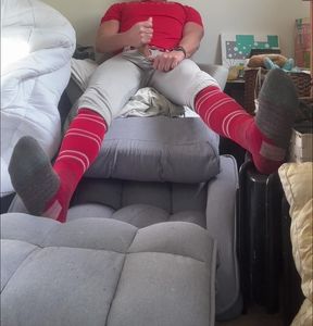 DILF Baseball Player JockDad87 is horny Shooting his Alpha Cum