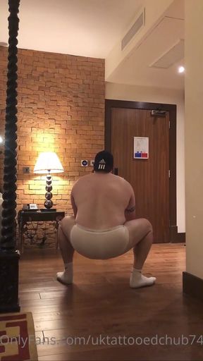 Memorable moment from "Review Of My Tighty Whities and Showing Off in Them"