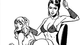 Girl Vs Girl Catfight Tribbing Bondage Spanking Lesbians