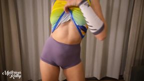 Volleyball Slut's Perfect Ass Destroyed Gushing Creampie