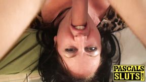 ”Hot British stepmom Jessie Jo submits to big dick Pascal White”