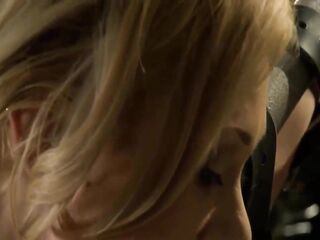 Aurora Snow and Lorelei Lee - lesbo - anal - S&M - golden-haired - lezdom - Hitachi - ball gag - latex - face sitting - standing sex
