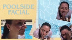 Poolside facial on freckles