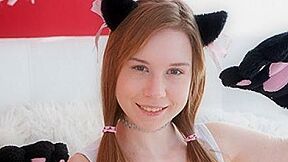 Alice Klay In Fluffy Paws On Gentle Pussy