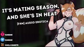 [f4m] Its Her Mating Season, And Shes In Heat! [feral] [fdom] [breeding] [creampie] [furry]