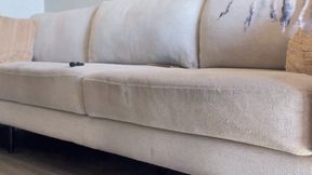 Boss Lady White Wedges Tease JOI