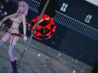 MMD SFW Pink Misaka - Hibikase 1103