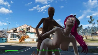 Lesbian sex with zombies. Scary but sexy | Fallout 4 Sex Mod